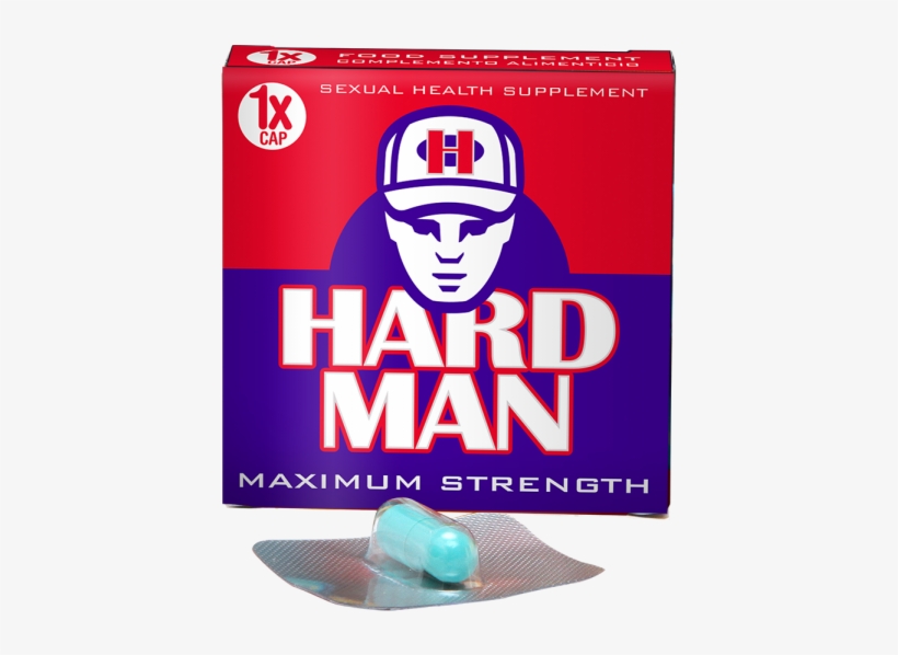Boxed Hard Man X 1 Capsule - Poster, transparent png download