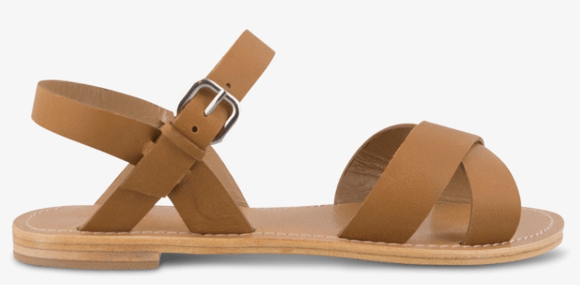 Fort Tan Flats - Slide Sandal, transparent png download