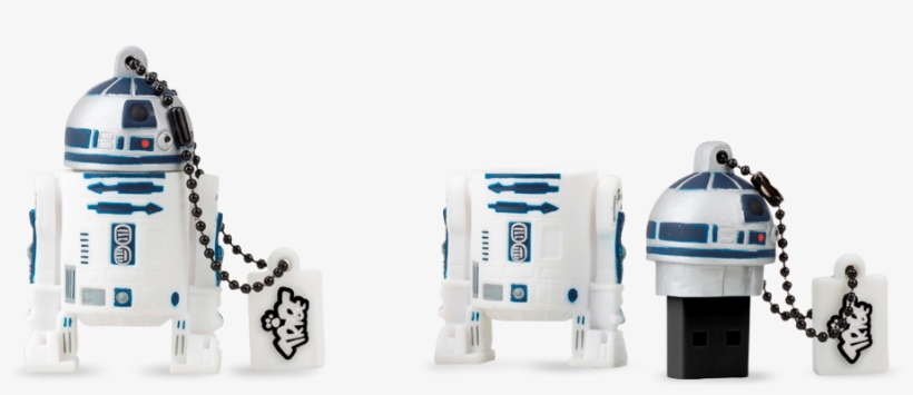 Star Wars Usb Flash Drive R2-d2 *sale* - Pendrive Star Wars Tribe, transparent png download