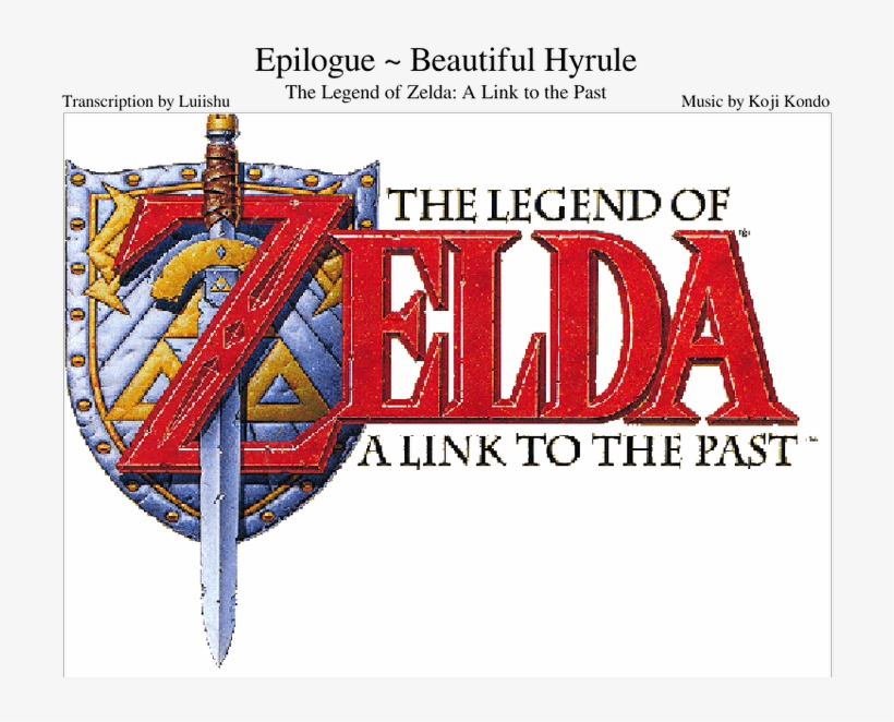 Epilogue ~ Beautiful Hyrule - Zelda Link's Awakening Logo, transparent png download