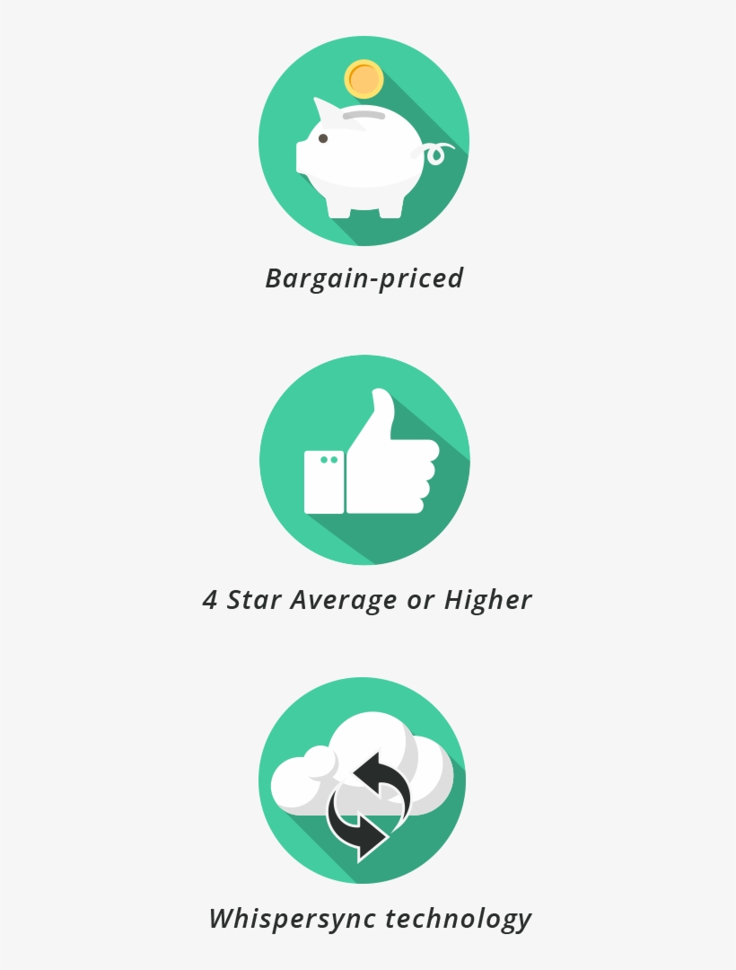 Audiobook Deals For Under $15, Amazingaudiobooks - Circle, transparent png download