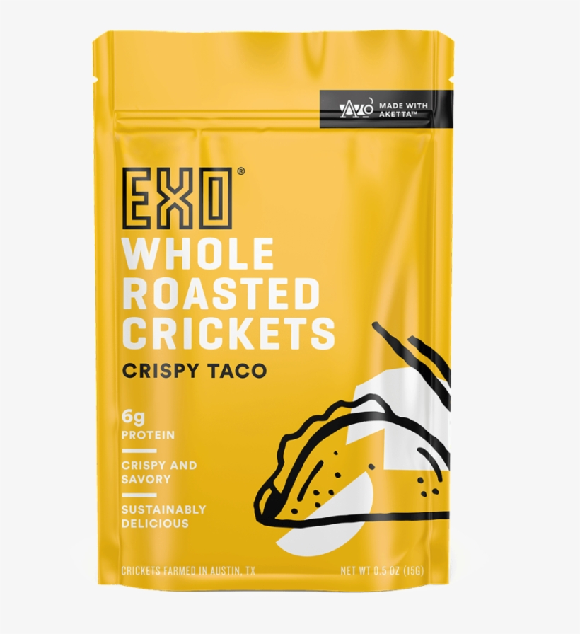 Crispy Taco Roasted Crickets - Roasting, transparent png download