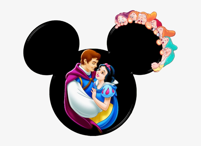 Blancanieves Con Príncipe - Mickey Mouse Snow White, transparent png download