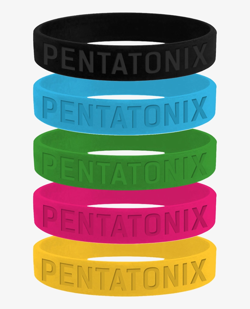 Logo Wristbands - Pentatonix Wristband, transparent png download