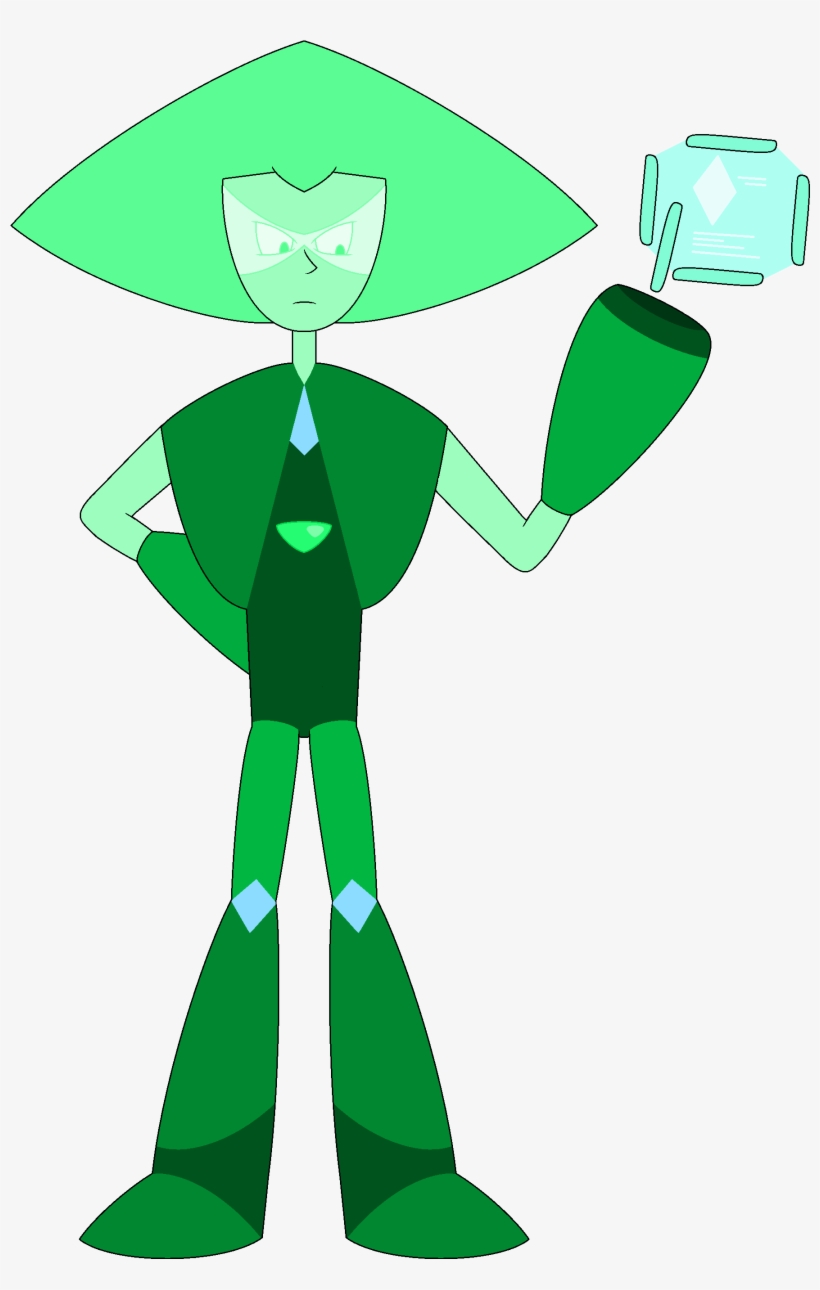 Blue Diamond's Peridot - Cartoon, transparent png download