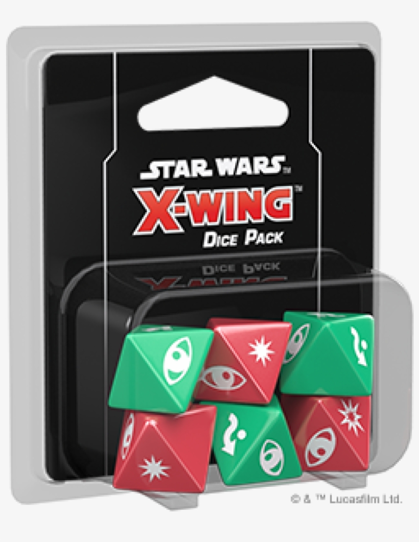 Star Wars X Wing Dice Set, transparent png download