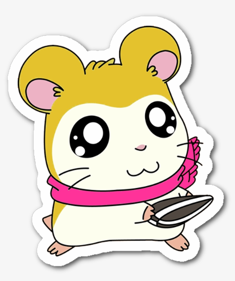 Hamtaro Sticker - Pashmina Hamtaro, transparent png download