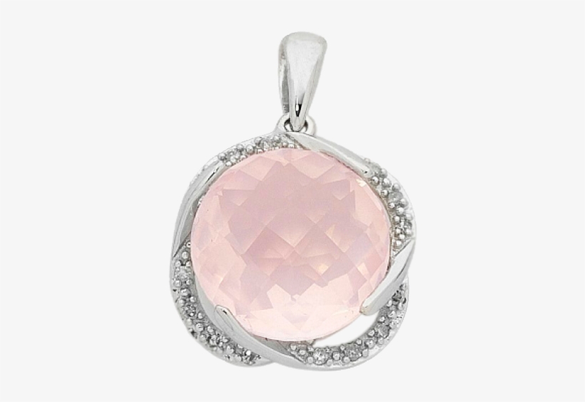 Rose Quartz Pendant - Locket, transparent png download