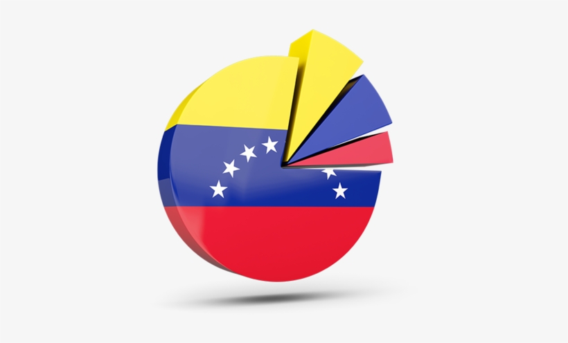 Bandera De Venezuela En Redondo, transparent png download