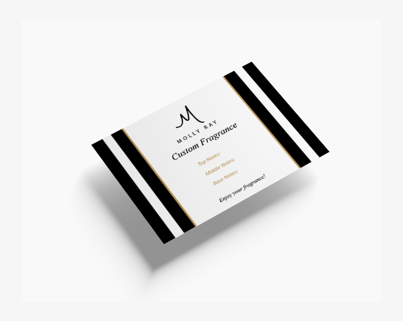 Custom Fragrance Card - Graphic Design, transparent png download