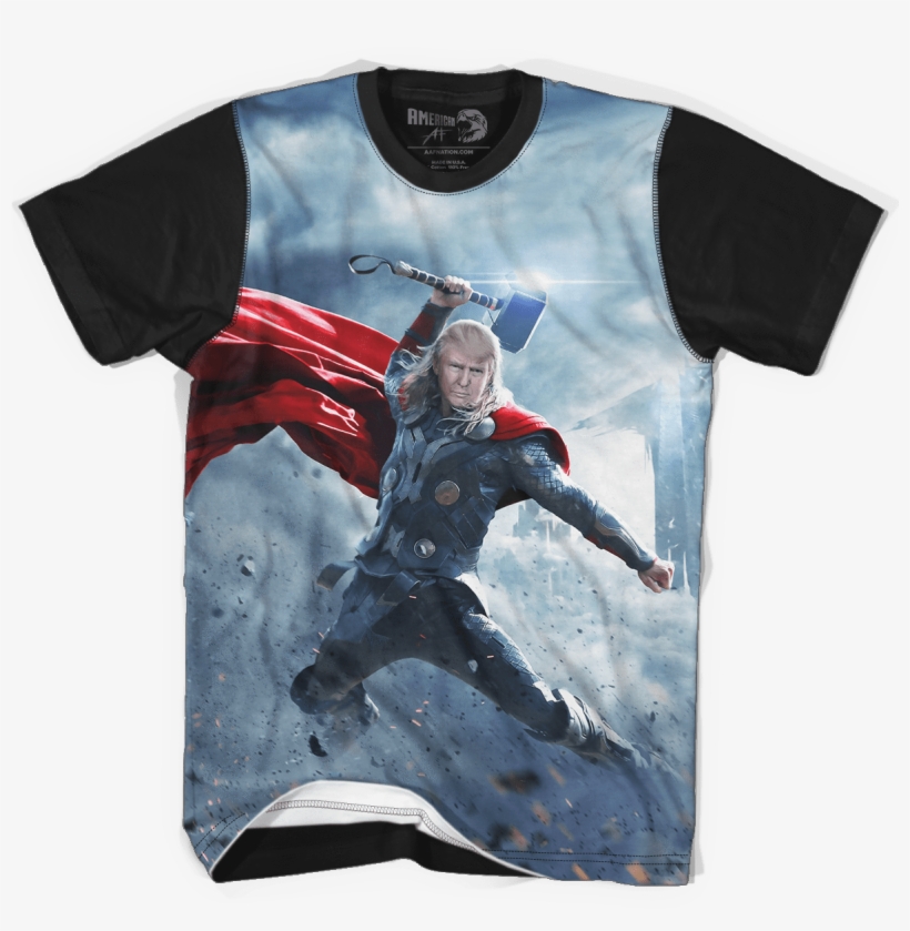 Trump Thor Trump Thor - Trump Captain America Shirt, transparent png download
