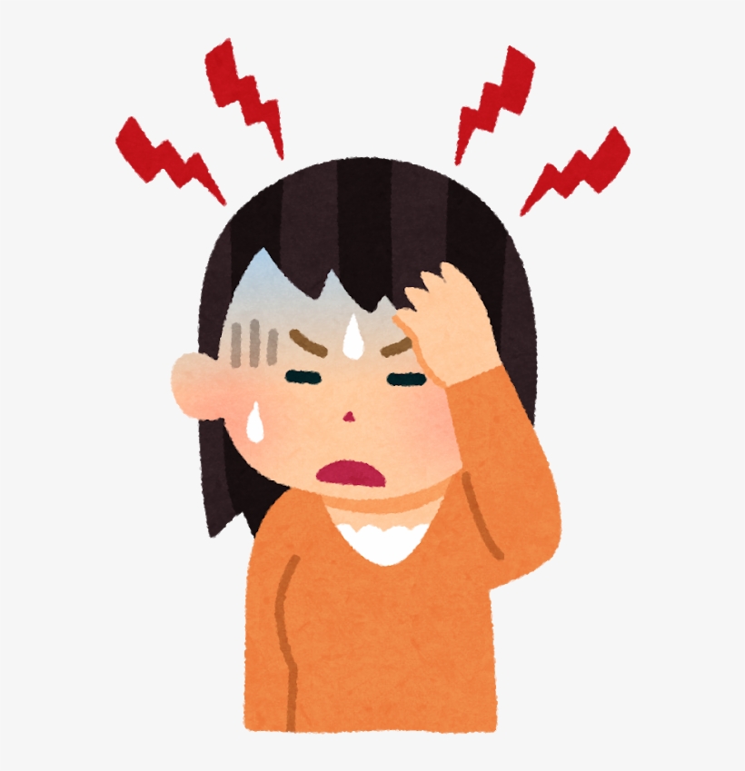 Tension Acupuncture - Headache Cartoon Png, transparent png download