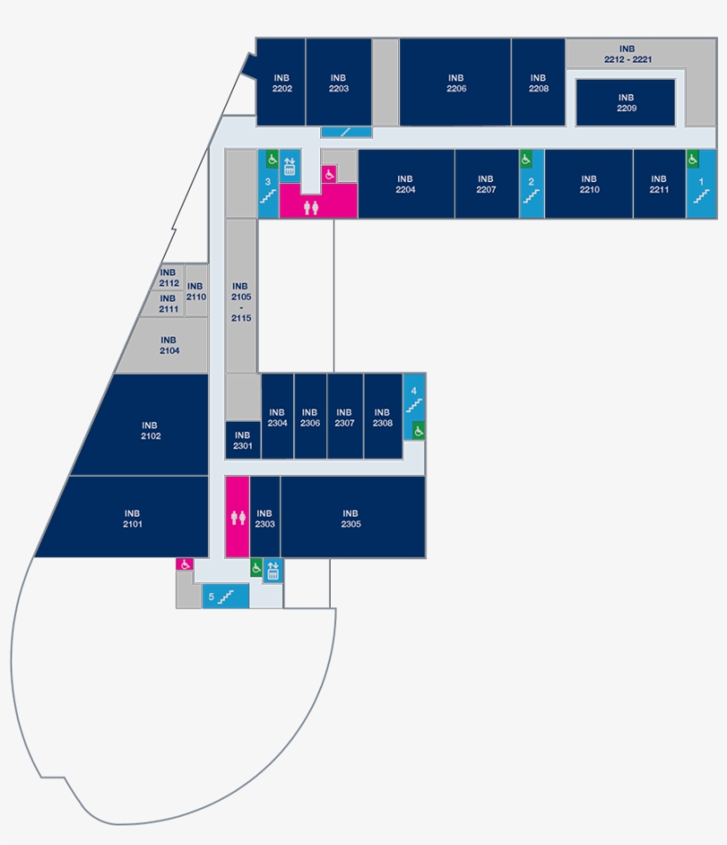 2 - Second Floor - Diagram, transparent png download