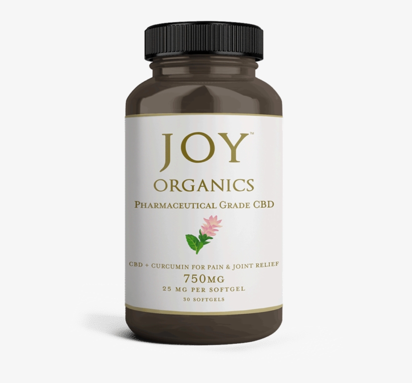 Cbd Softgels With Curcumin - Joy Organics, transparent png download