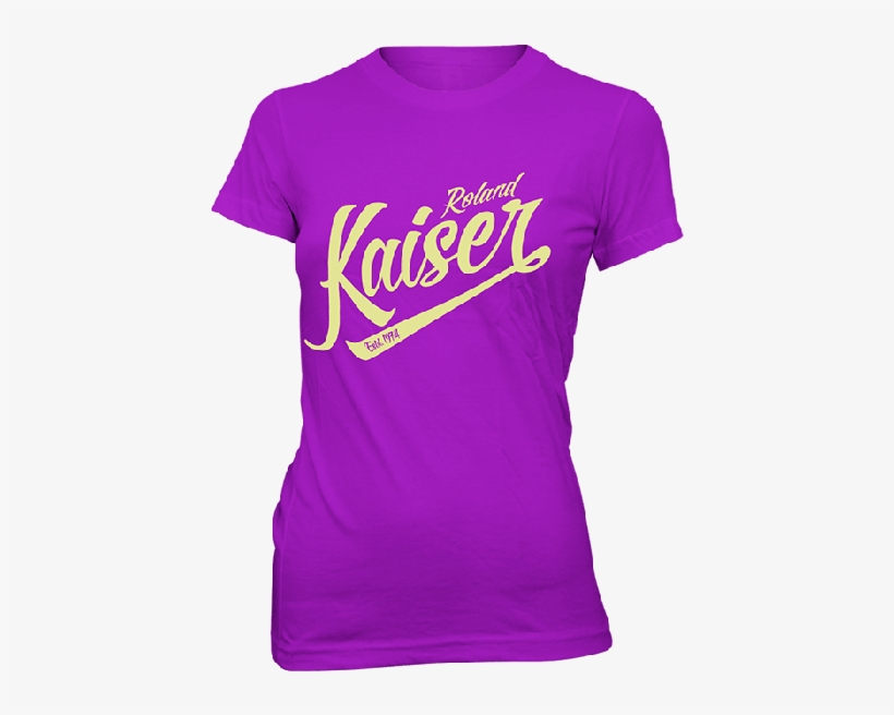 Roland Kaiser Girlie T-shirt College Logo - Shirt, transparent png download