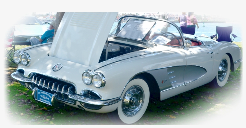 Corvette Owners Club Of San Diego - Antique Car, transparent png download