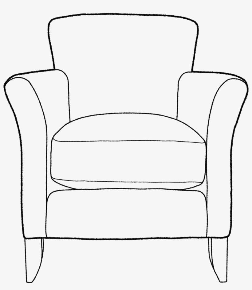 Matilda Armchair - Club Chair, transparent png download