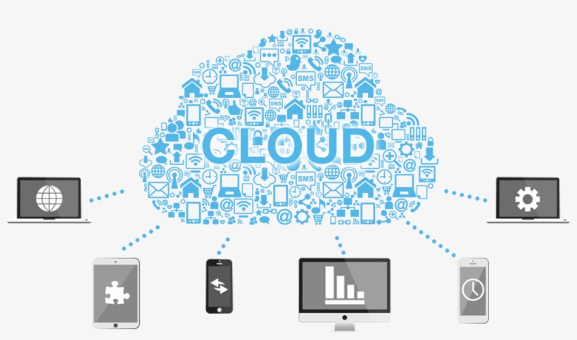 Light Up Your Business With Cloud Technology - Diagram, transparent png download