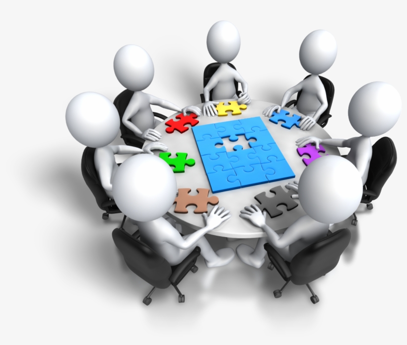 3d Man, Stick Art, Stuff To Do, 18th, Image, Medical, - Three People Around A Table, transparent png download