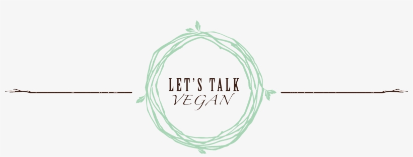Let's Talk Vegan - Calligraphy, transparent png download