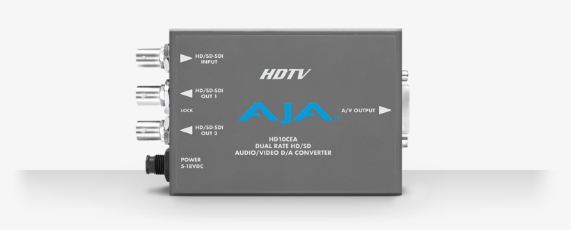 The Hd10cea Converts Sd/hd Sdi Video With Embedded - Aja Hi5 4k, transparent png download