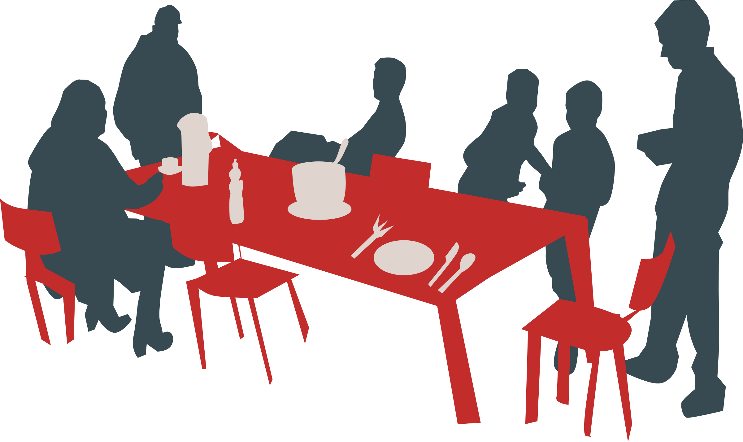 This Free Icons Png Design Of Family Picnic (2400x1427), Png Download