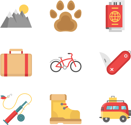 Camp Clipart Icon - Camping Icons (600x564), Png Download
