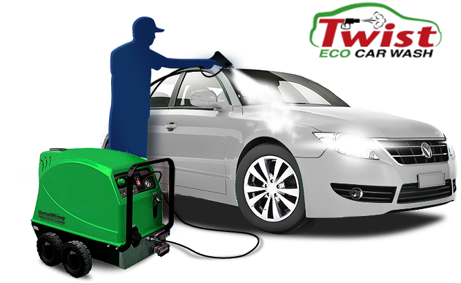 Detailking Eco Steam Cleaning - Hand Car Wash Png (750x466), Png Download