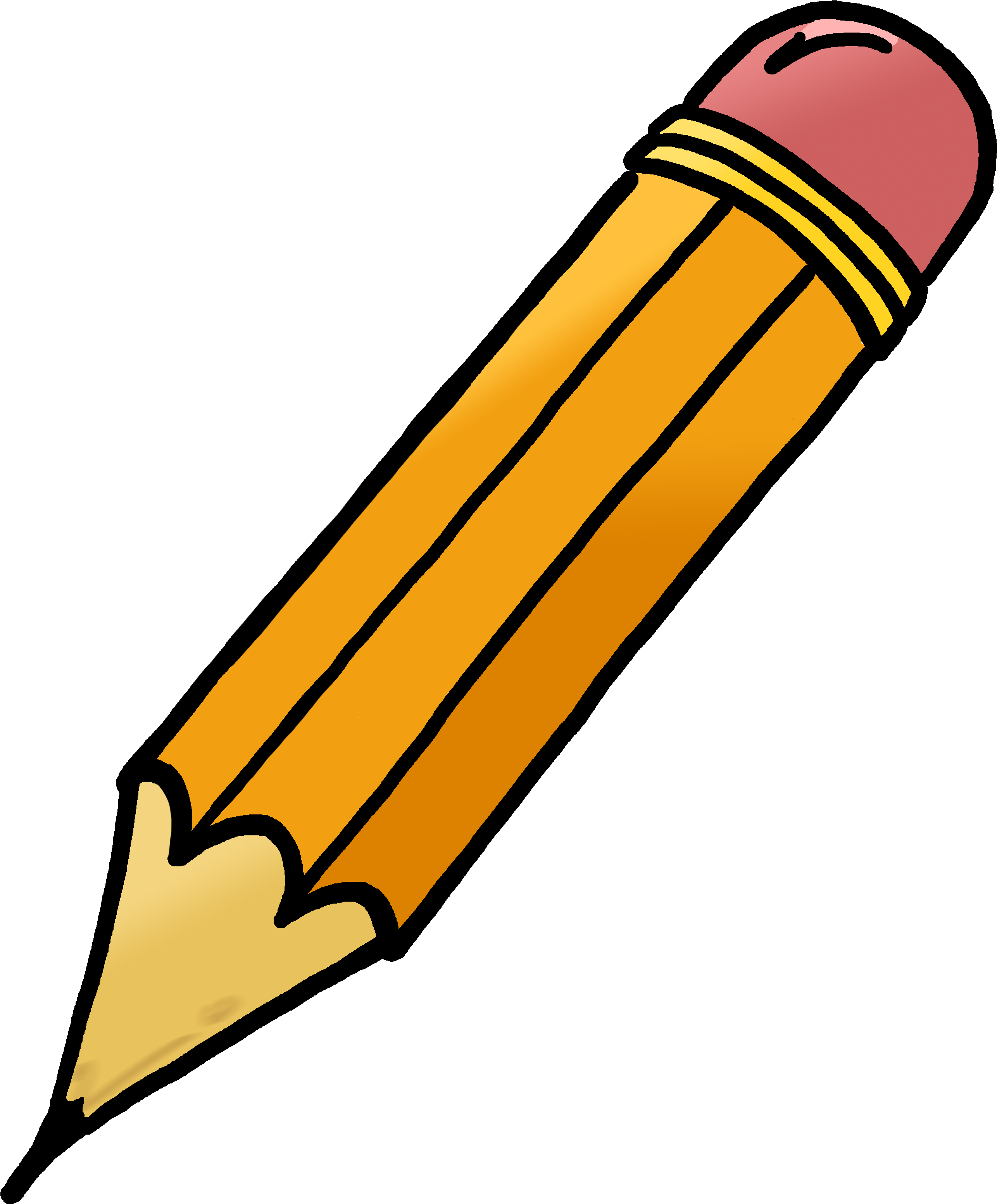 Pencil Clipart (3000x4000), Png Download