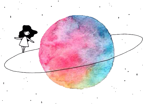 Αποτέλεσμα Εικόνας Για Png Tumblr Watercolor Paintings - Dibujos Con Acuarelas Faciles (500x369), Png Download
