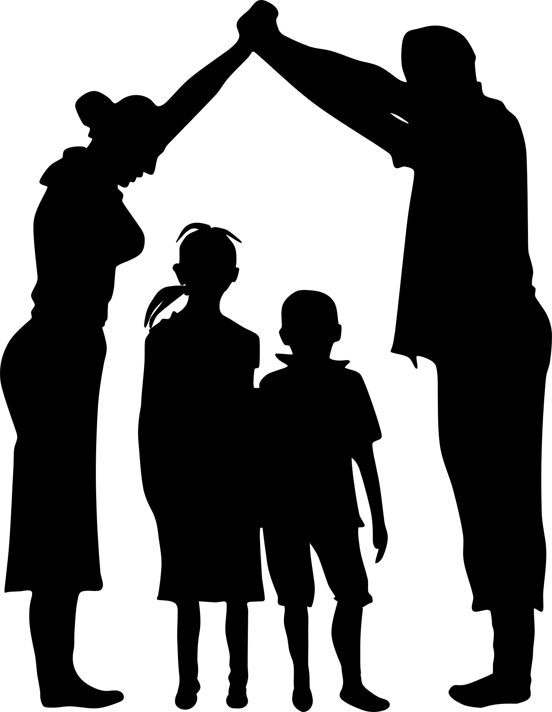 This Free Icons Png Design Of Family Shelter Minus (1768x2280), Png Download