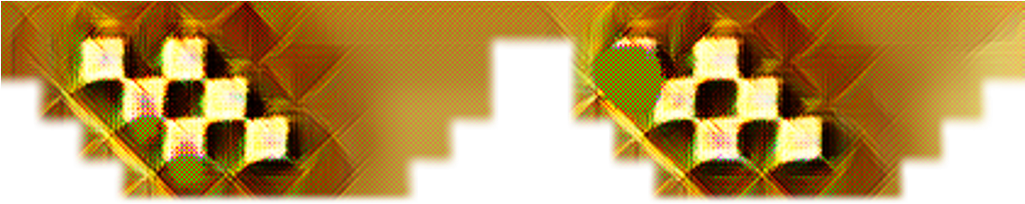 Golden Rekt Glasses Golden Rekt Glasses Mlg Funny Fun - Gold Mlg Glasses (1024x1024), Png Download