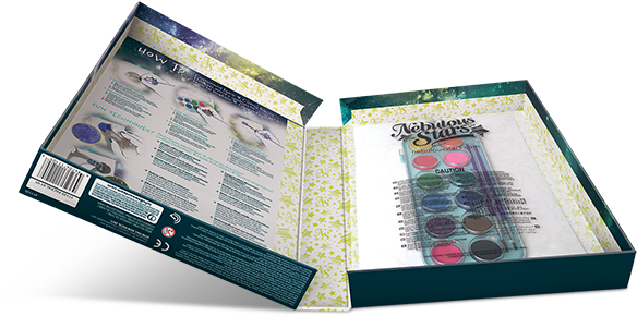 Nebulous Stars Magic Watercolor Kit - Warehouse Stationery Nebulous Stars Spiro Stars Kit (600x600), Png Download