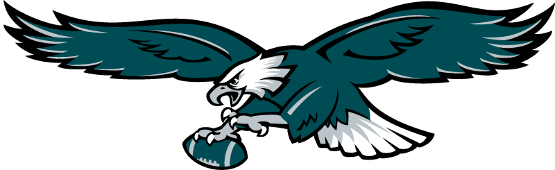 Eagles Arti - Philadelphia Eagles Flying Eagle (800x245), Png Download