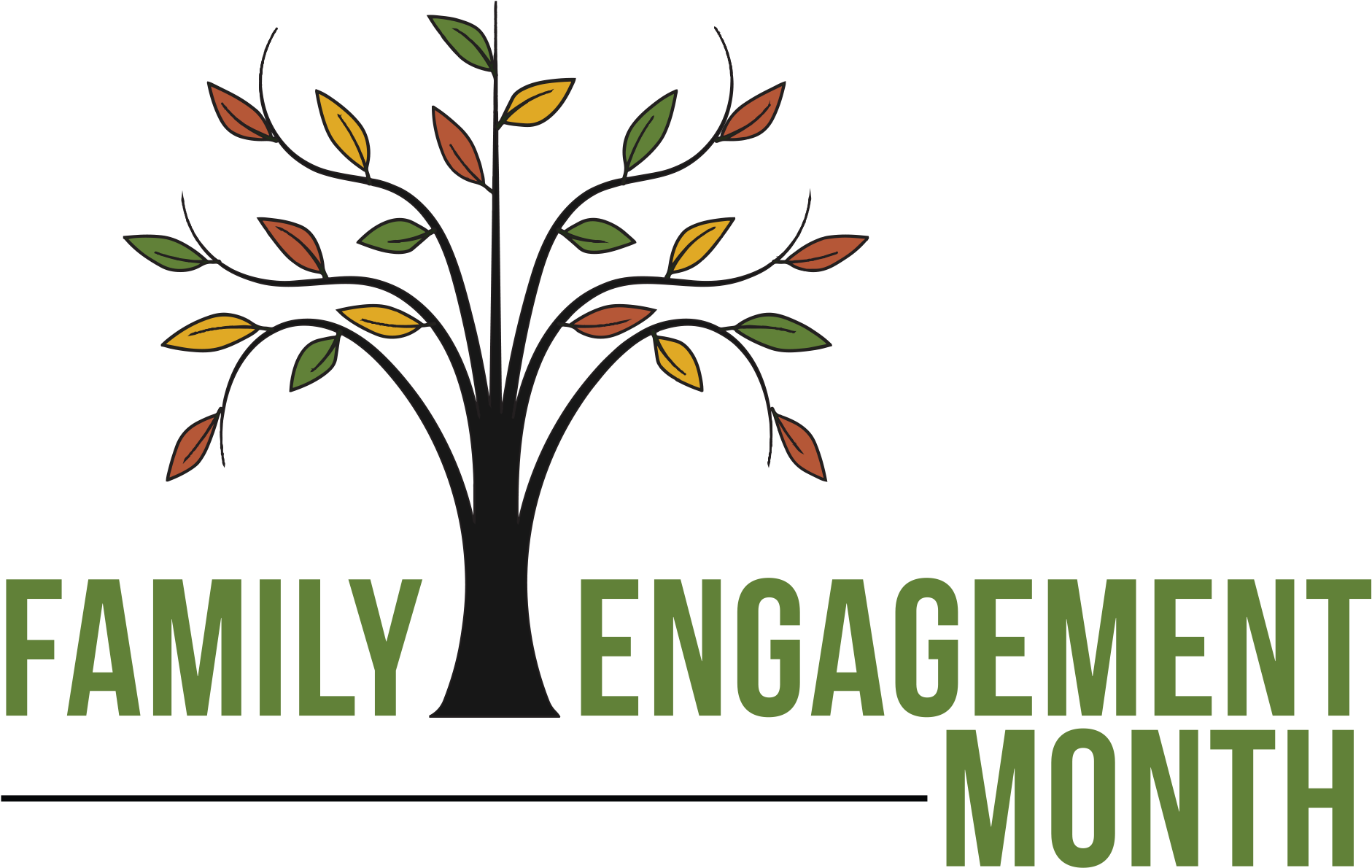 Family Engagement Month Logo - Family Engagement Month (2055x1378), Png Download