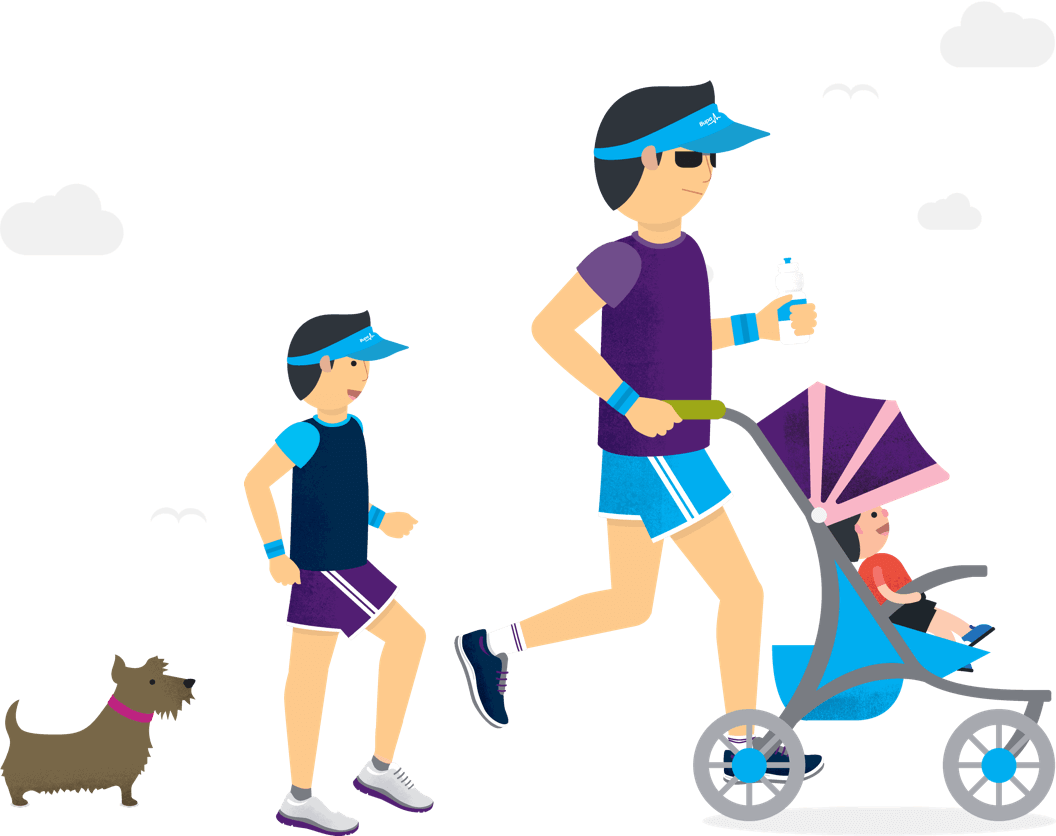 Family Activities - Family Playing Illustration Png (1056x836), Png Download