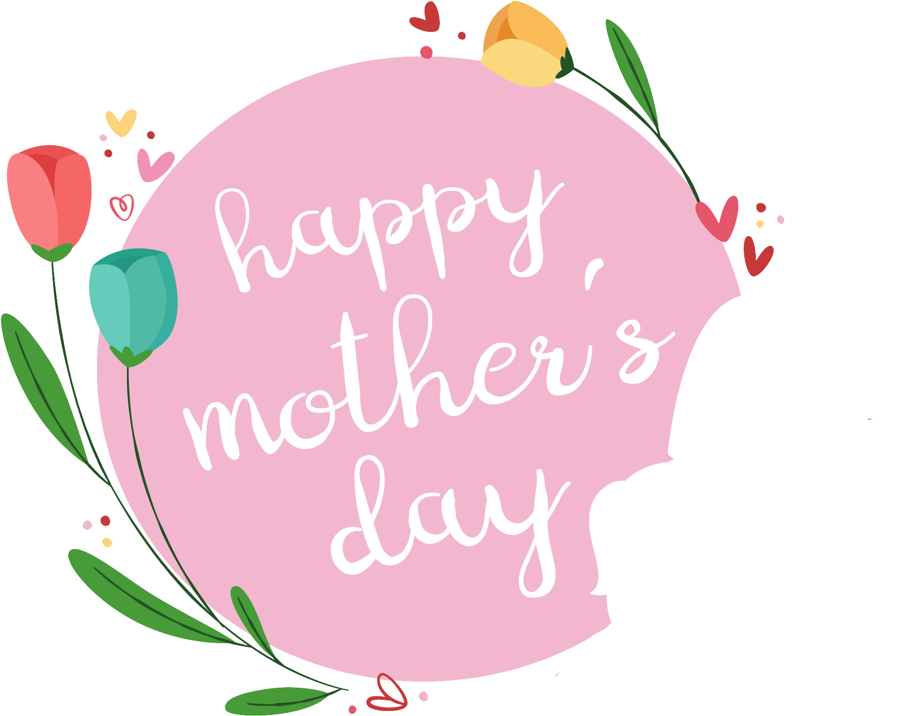 Mothers Day Png Watercolor (2000x2000), Png Download