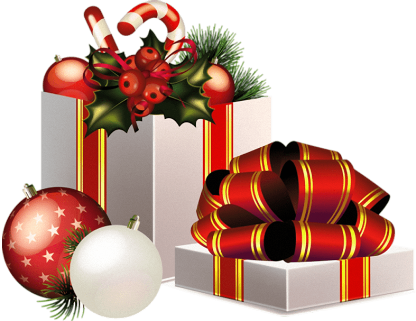 Christmas Presents Png Transparent - Christmas Gifts Png (805x621), Png Download