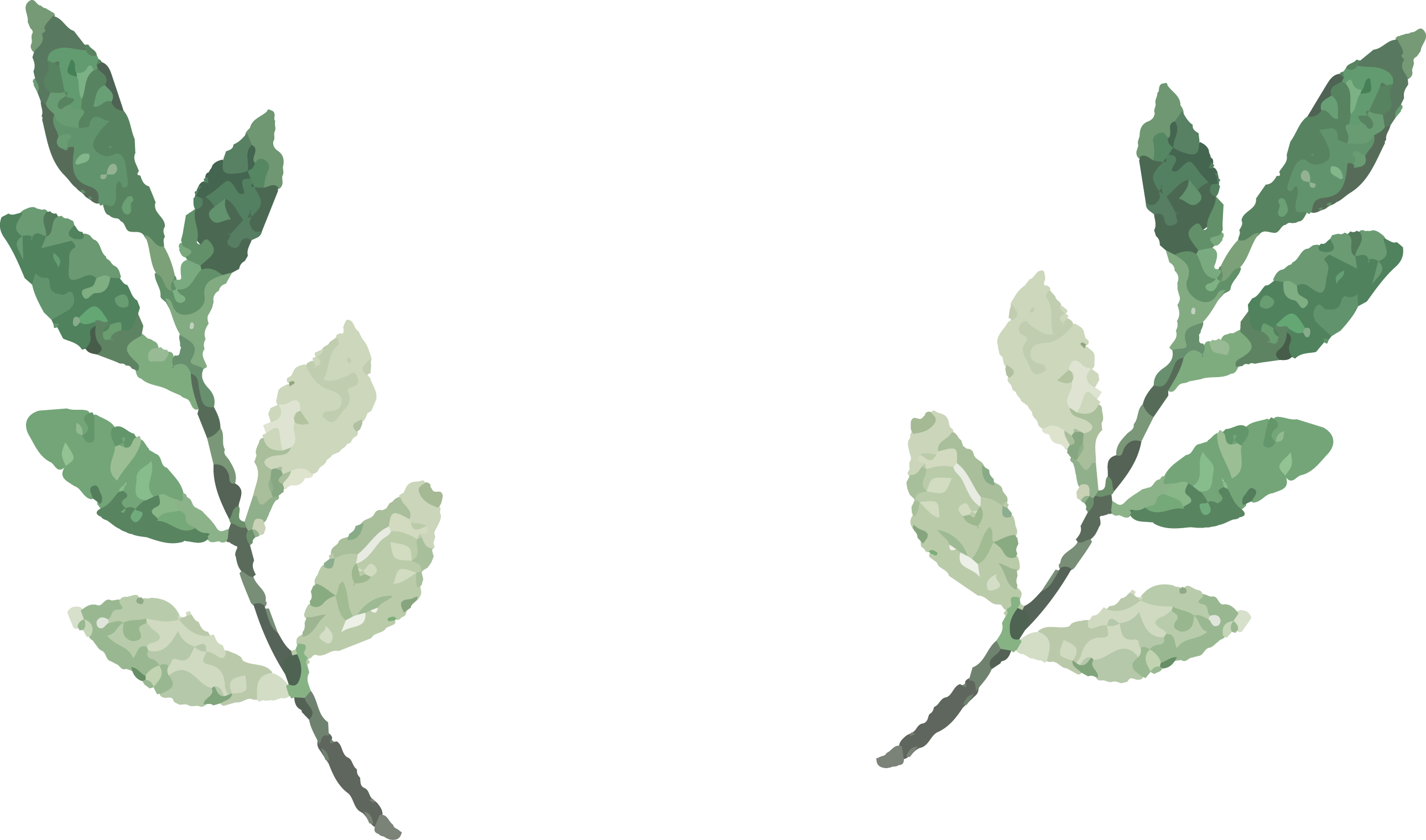 Watercolor Leaves Vector - Watercolor Leaves Leaves Png (2578x1519), Png Download