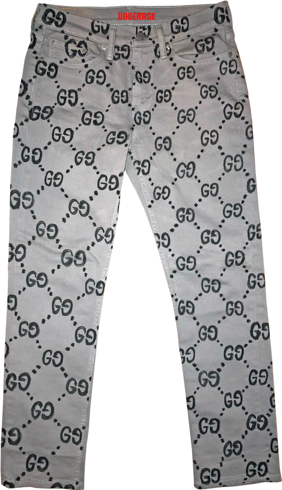 Gucci Pants Png - Harry Potter Ladies Pyjamas (1000x1053), Png Download