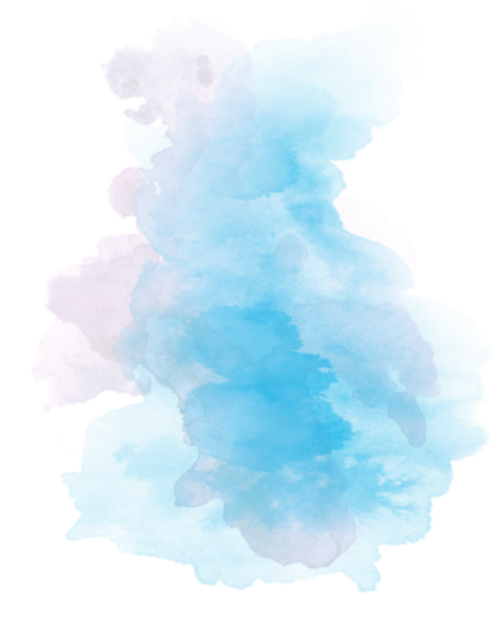 Report Abuse - Water Color Clouds Png (373x477), Png Download