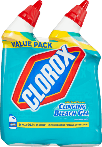 75 For Clorox® Toilet Bowl Cleaner - Clorox Toilet Bowl Cleaner, Rain Clean, 24 Ounces, (416x600), Png Download