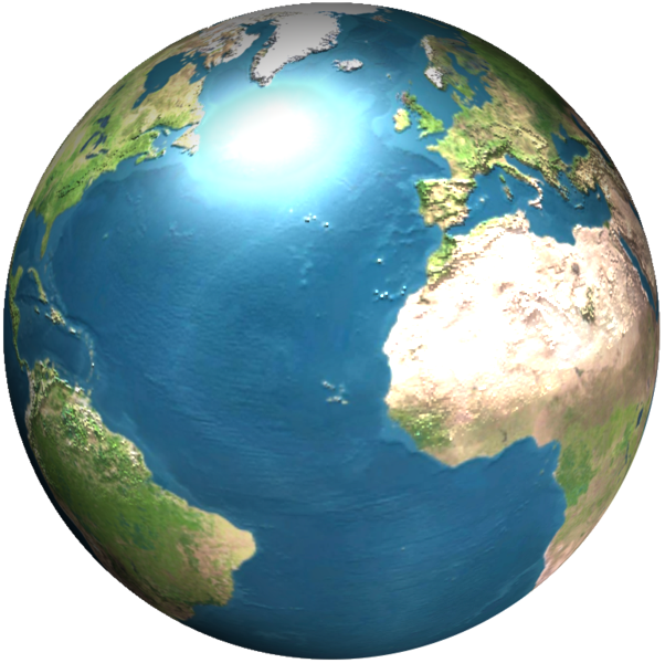 Terra Globe Icon Light - Globe Icon (602x600), Png Download