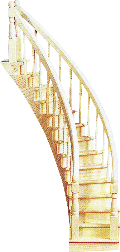 Curved Stairs Png - Stairs (1024x1024), Png Download