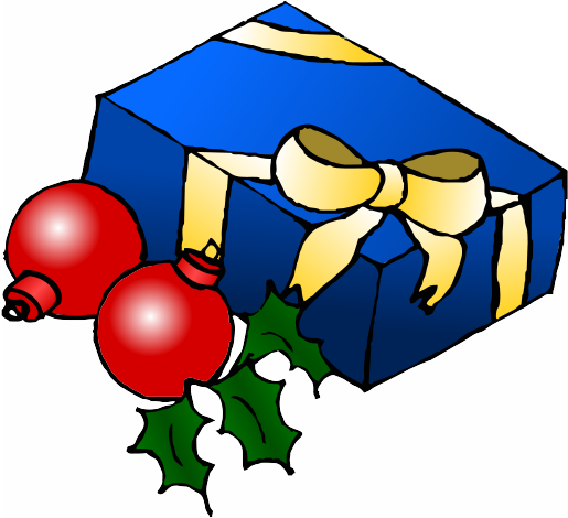 Christmas Present Clipart Png (600x424), Png Download