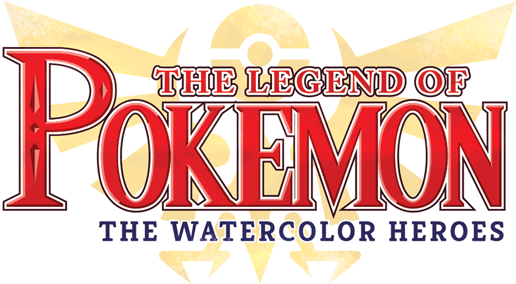 The Legend Of Pokemon The Watercolor Heroes - Blue Sky And Cloud Landscape Art Wall Poster 24x18 (1200x639), Png Download
