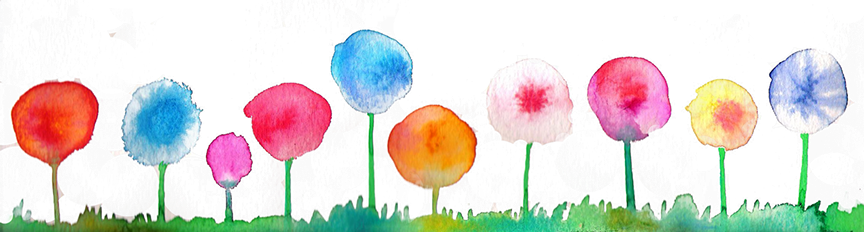 16776 Whites Store Road, Boyds, Md 20841 - Watercolor Flower Png Transparent Background (864x232), Png Download