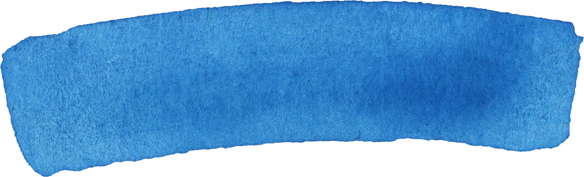 Free Download - Blue Watercolor Brush Stroke Png (1187x361), Png Download