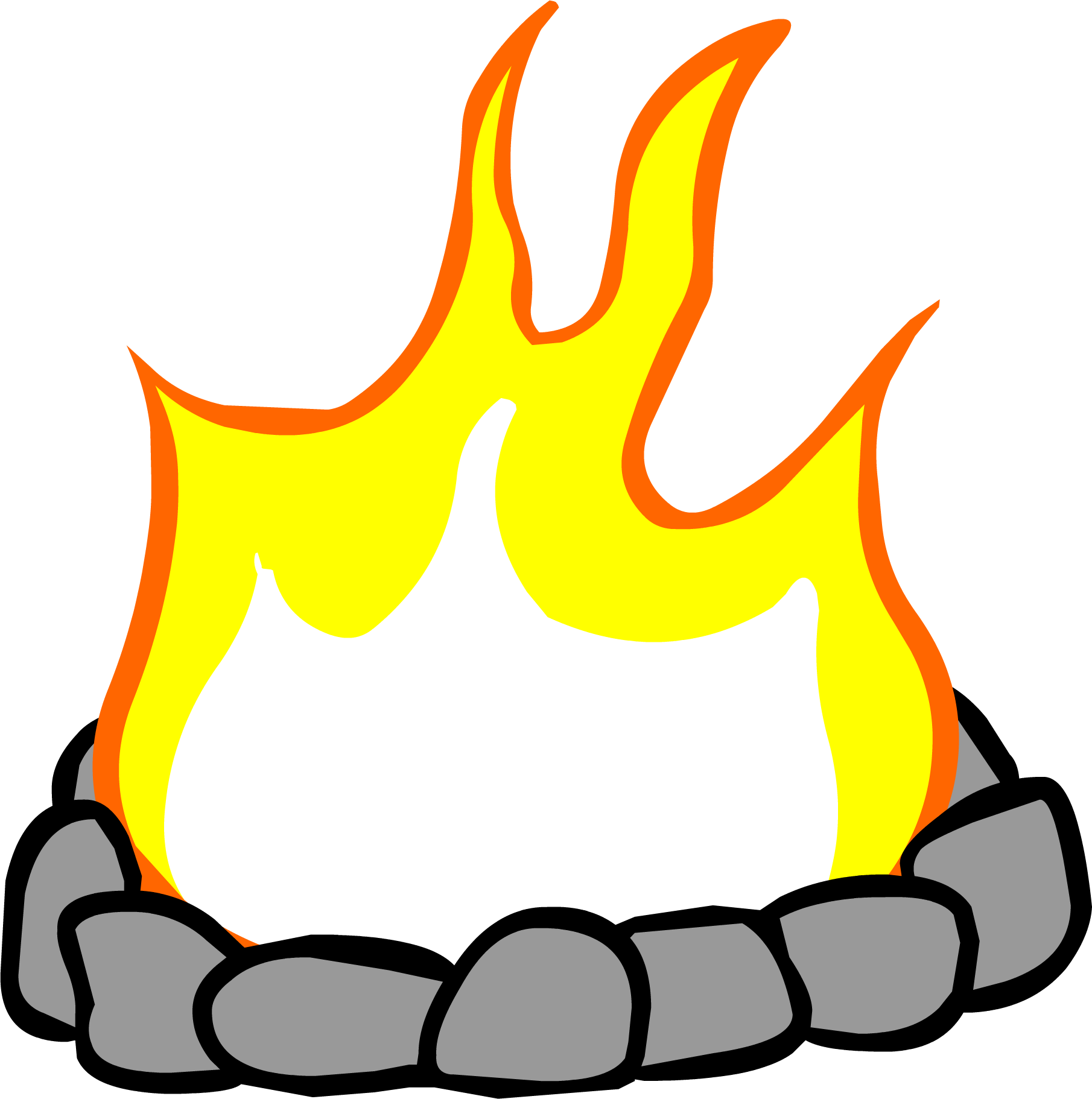 Fire Pit - Png - Fire Pit Png (1810x1822), Png Download