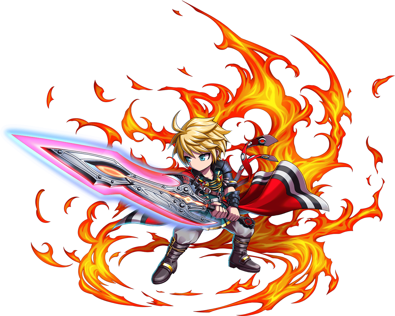 Brave Frontier Rain (1316x1062), Png Download